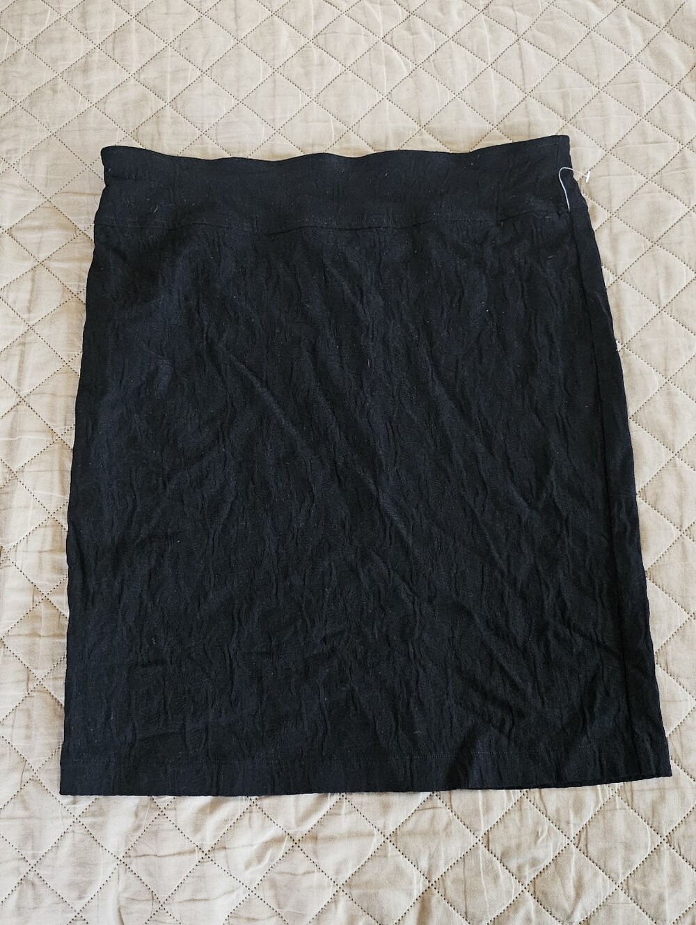 Black skirt, women's size large, brand is Soho apparel LTD.